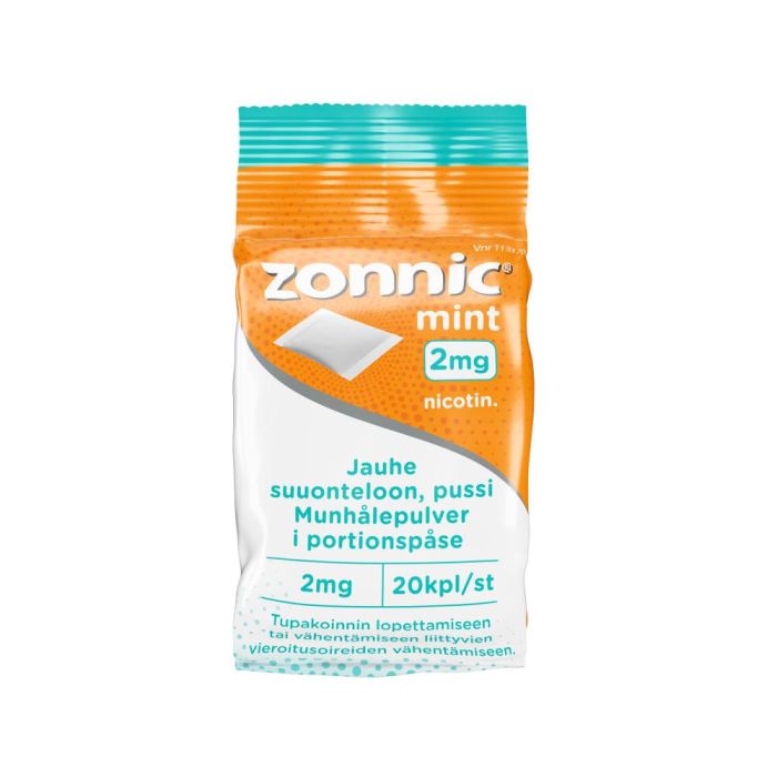 ZONNIC MINT pussi suuonteloon 2 mg 20 kpl kuva 2