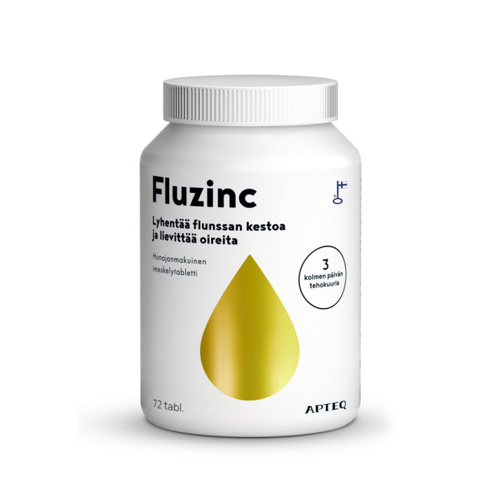 Fluzinc hunaja 72 tabl