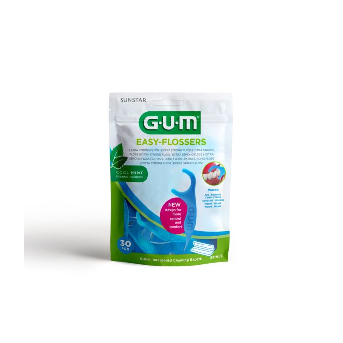 GUM EASY-FLOSSERS MINT LANKAIN 890M30 30 KPL