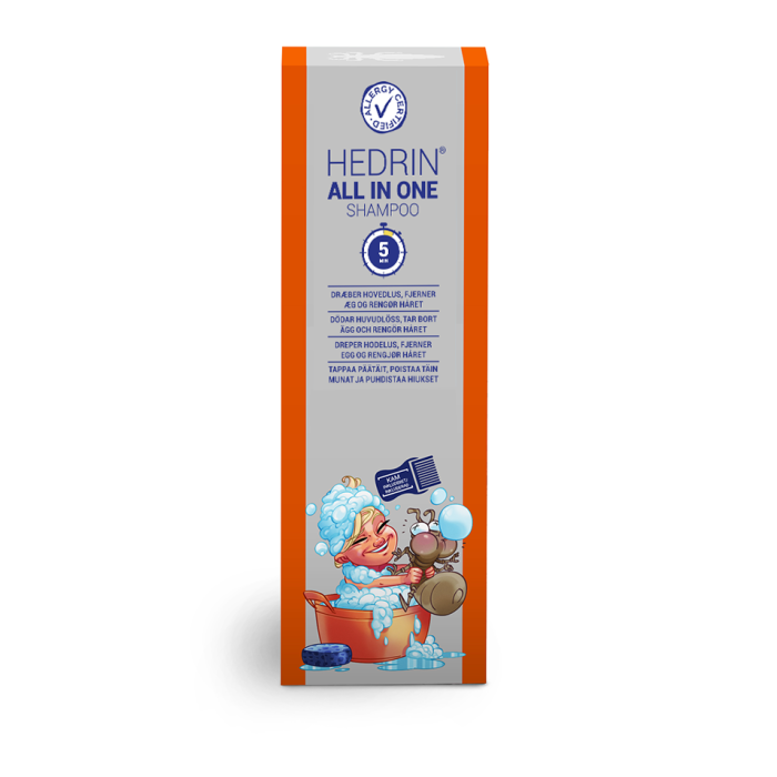 HEDRIN ALL IN ONE SHAMPOO 100 ML kuva 3