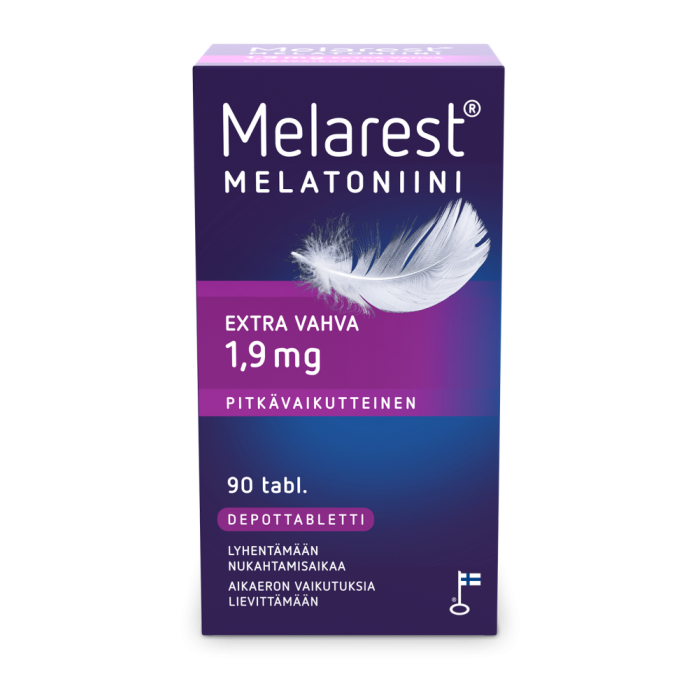 Melarest 1,9 mg Pitkävaikutteinen 90 TABL kuva 2