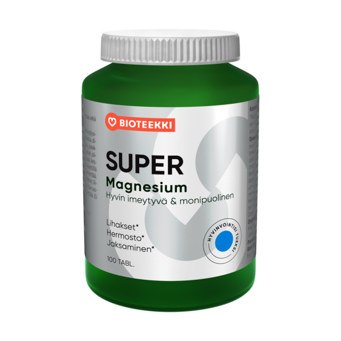 Super Magnesium 100 tabl kuva 2