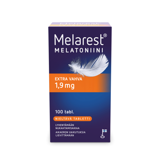 Melarest 1,9 mg 100 tabl kuva 2