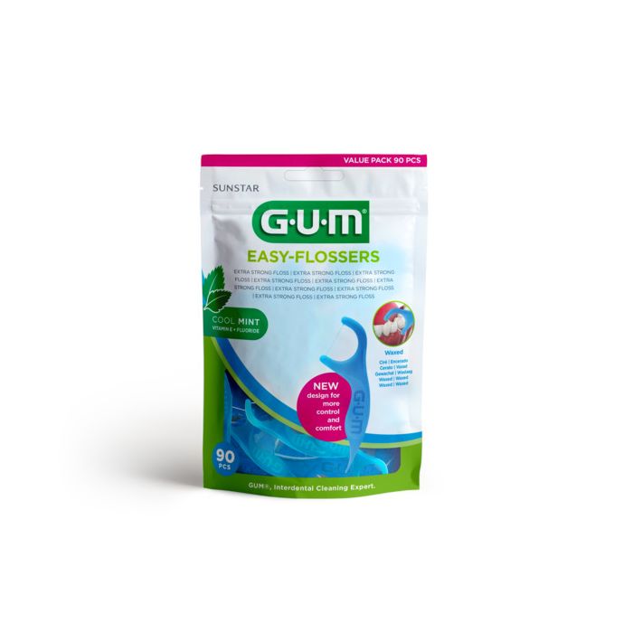 GUM EASY-FLOSSERS MINT LANKAIN 890M90 90 KPL