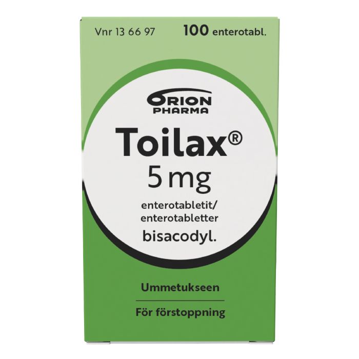 TOILAX enterotabletti 5 mg 100 kpl kuva 6