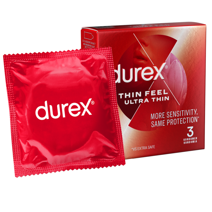 Durex Ultra Thin kondomi 3 kpl kuva 2