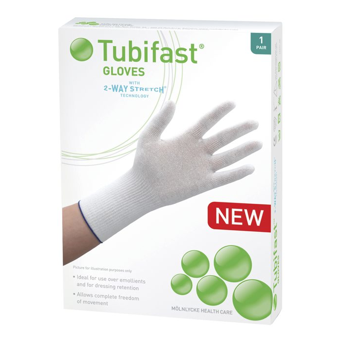 Tubifast käsine lapsille M-L,aikuisille S 1 pari