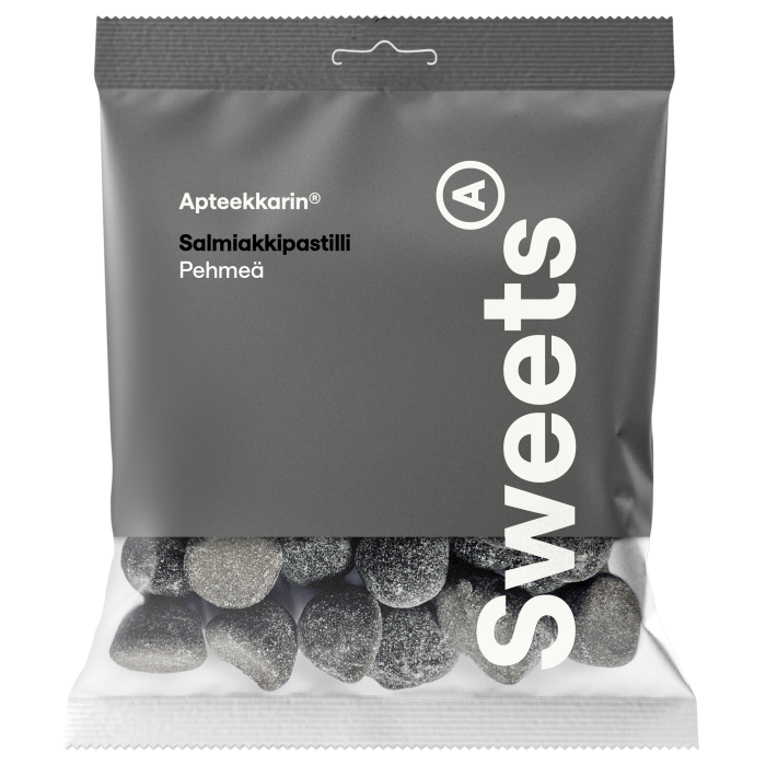 Apteekkarin Pehmeä Salmiakkipastilli 60 g kuva 1