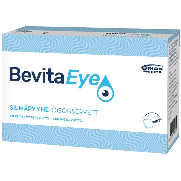 Bevita Eye silmäpyyhe 20 kpl kuva 2
