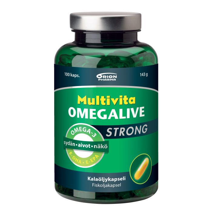 Multivita Omegalive Strong 100 kaps