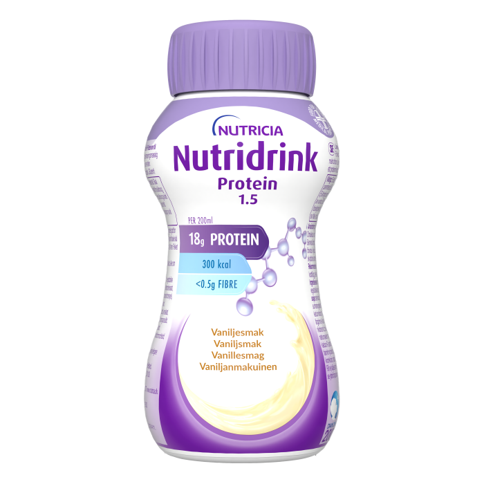 Nutridrink protein vanilja 4 x 200 ml kuva 2