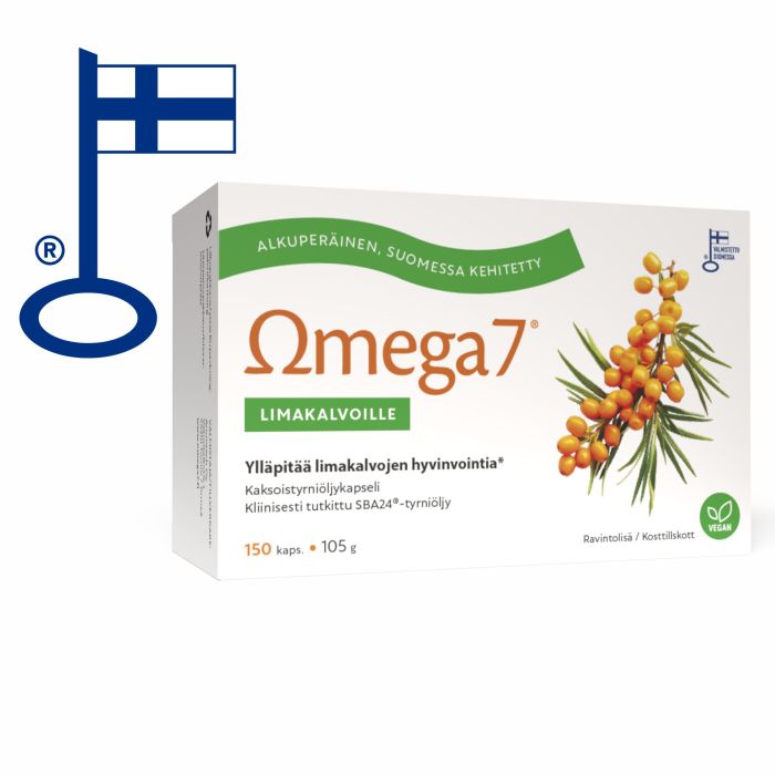 Omega7 Kaksoistyrniöljy FIN 150 kaps kuva 8