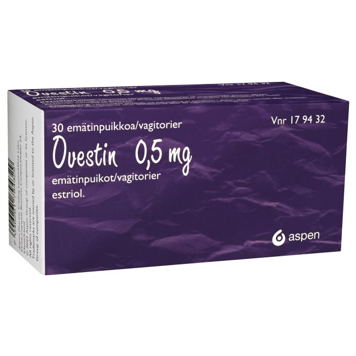 OVESTIN emätinpuikko 0,5 mg 30 fol kuva 3