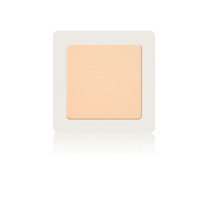 Kliniderm Foam Silicone Thin Border kiinnittyvä sidos 15 x 15 cm 5 kpl