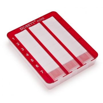 Dosett Mini Punainen 80x100x18 1 kpl