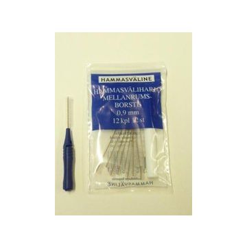 DOFT HAMMASVÄLIHARJA 0.9 MM TUMMANSININEN 12 KPL