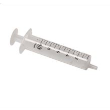 Lääkeruisku 10ml Luer 3-osainen ster 100 kpl