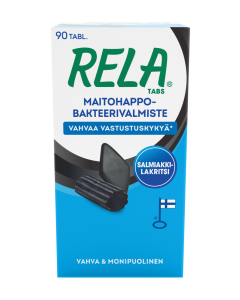 Rela Tabs Salmiakki-Lakritsi 90 tabl