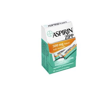 ASPIRIN ZIPP rakeet 500 mg 20 kpl