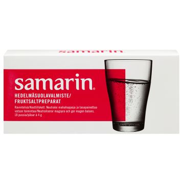 Samarin hedelmäsuola annospussi 18x4 g