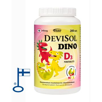 Devisol Dino mix 10 mikrog 200 purutabl