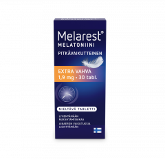 Melarest 1,9 mg Pitkävaikutteinen 30 TABL