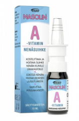 NASOLIN A-VITAMIN NENÄSUIHKE 10 ml