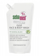 SEBAMED OLIVE FACE&BODY WASH PESUN. TÄYT 1000 ML