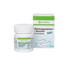 APTEEKKI Maitohappobakteeri + Boulardii Kuuri 20 enterokaps