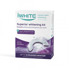 IWHITE SUPERIOR WHITENING KIT valkaisumuotit 10X0,8 G