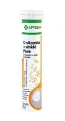 APTEEKKI C-vitamiini + sinkki Pore appelsiini 20 tabl